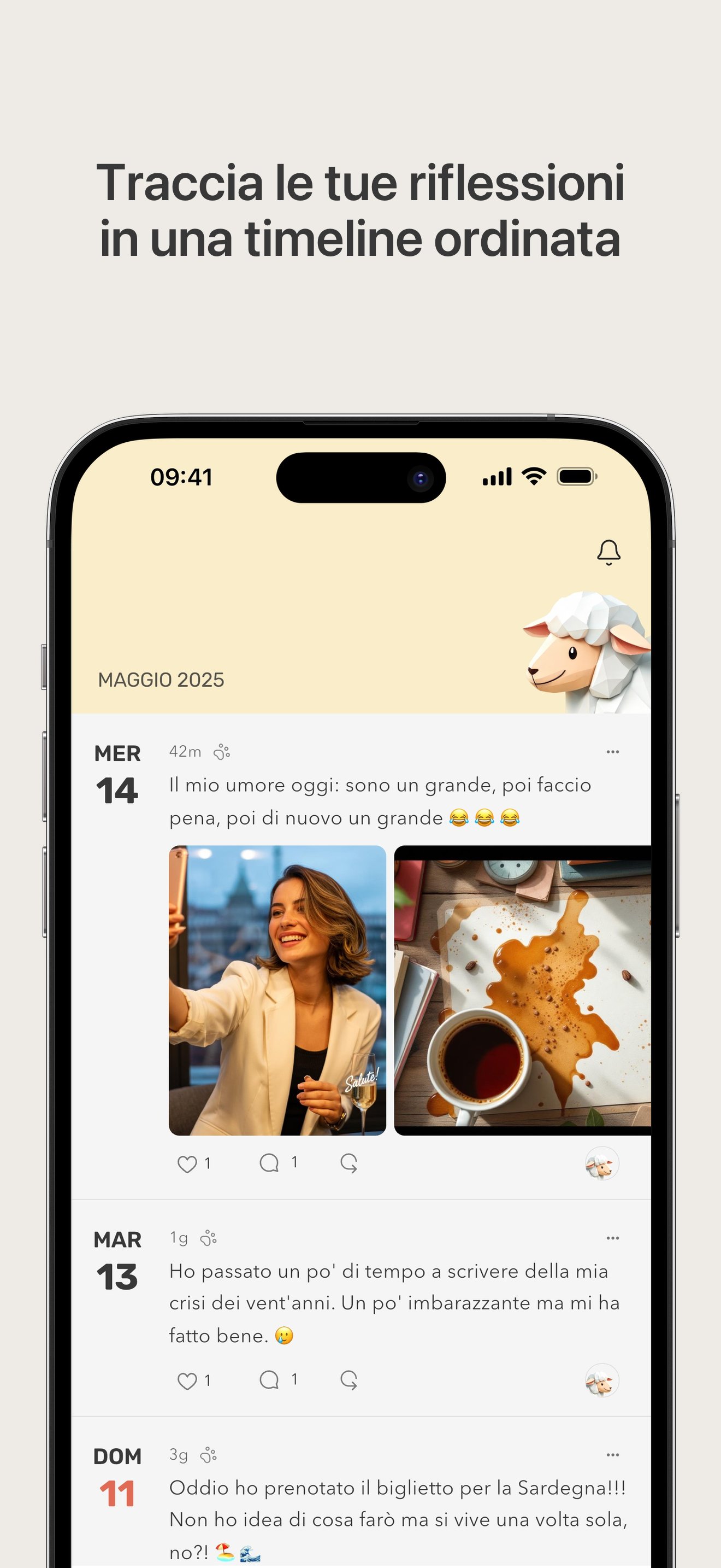 Timeline Screen